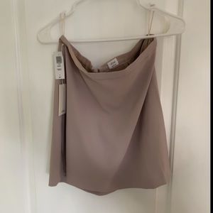 Aritzia Wilfred Cream Color Skirt